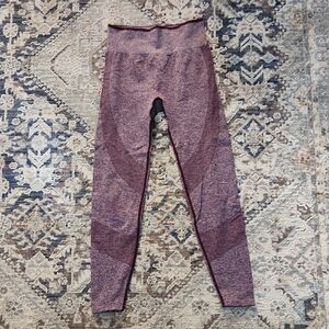 PINK Victoria's Secret seamless Purple Leggings High-Waisted Stretch